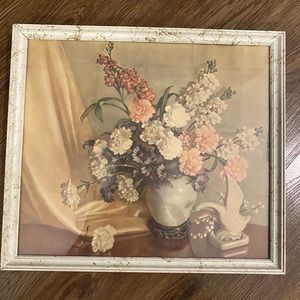 Antique flower picture